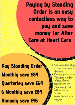 Heart Care Easy Ways to Pay Poster